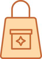 Duty Free Luggage Vector Icon