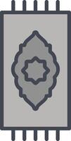 Prayer Rug Vector Icon