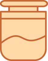 Jar on Display Vector Icon