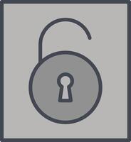 Open Lock I Vector Icon