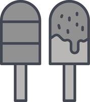 icono de vector de helado