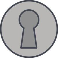 Keyhole Vector Icon