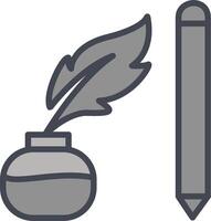 Writing Equipment Vector Icon