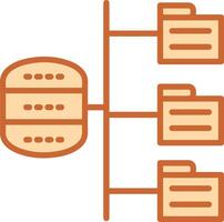 Data Structure Vector Icon