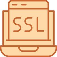 icono de vector de ssl