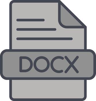 DOCX Vector Icon