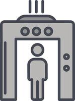 Airport Security Vector Icon