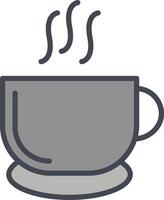 Hot Coffee Vector Icon