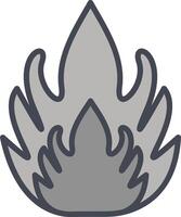 Flammable Material Vector Icon