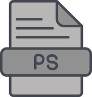 PS Vector Icon