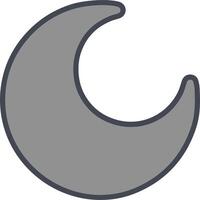 Moon Vector Icon