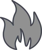 Flame Vector Icon