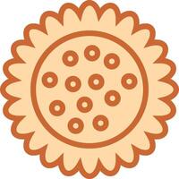 icono de vector de girasol