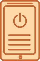 Shutdown Button Vector Icon