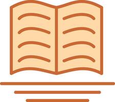 icono de vector de libro