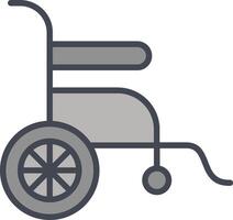 Wheelchair Vector Icon