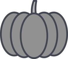 icono de vector de calabaza