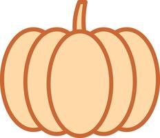 icono de vector de calabaza