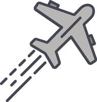 Aeroplane Vector Icon