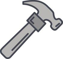 Hammer Vector Icon