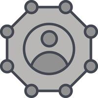 Network Share Vector Icon