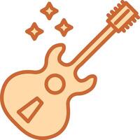 icono de vector de guitarra