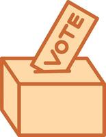 Giving Vote Vector Icon