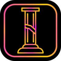 Broken Pillar Vector Icon