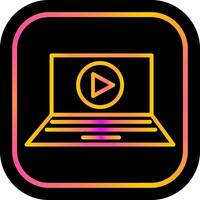 Play Video Vector Icon