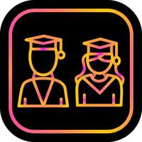 Graduates Vector Icon