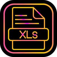 icono de vector xls