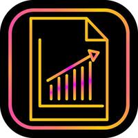 Report Graph Vector Icon