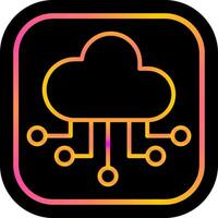 Cloud Computing Vector Icon