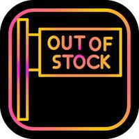 Out of Stock Vector Icon