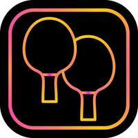 Ping Pong Vector Icon