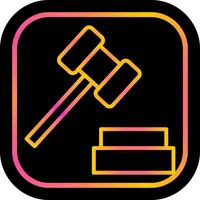 Gavel Vector Icon