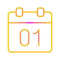 icono de vector de calendario