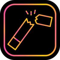 Broken Cigarette Vector Icon