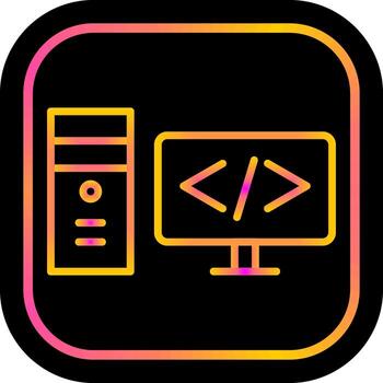 Coding Vector Icon