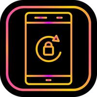 Portrait Orientation Lock Vector Icon