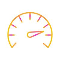 Speedometer Vector Icon