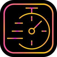 icono de vector de tiempo flexible