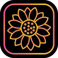 Sunflower Vector Icon