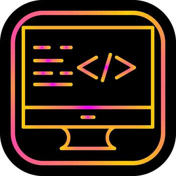 Coding Vector Icon