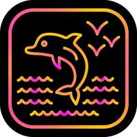 Dolphin Vector Icon