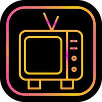 icono de vector de tv