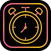 Large Clock Vector Icon