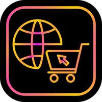 E commerce Online Store Vector Icon