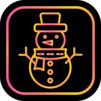 Snowman Vector Icon