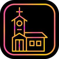 Building Church Vector Icon